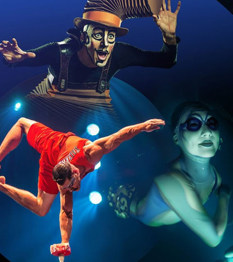 Be dazzled by Cirque de Soleil