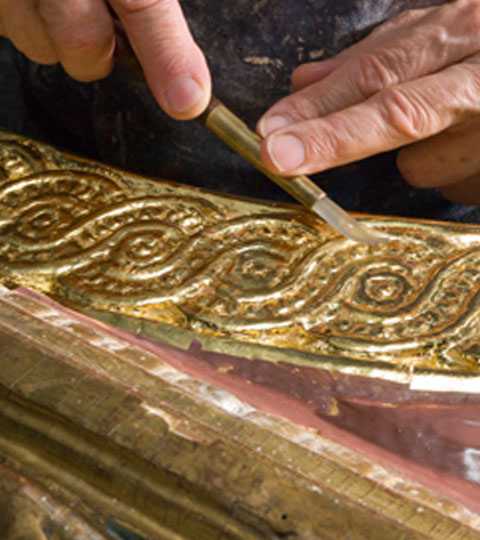 Learn how the National Gallery, London make frames