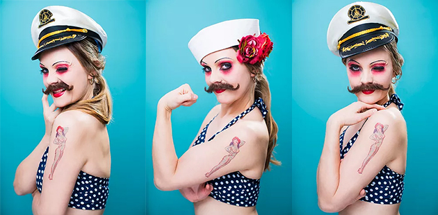 HMS Pinafore - Hero photograph: Harvey House Productions Model: Lara Lightfoot Hair/Makeup: Natalia Ladyko