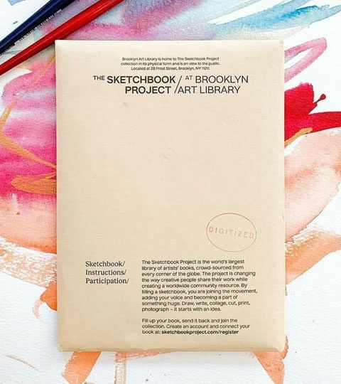 Have your sketchbook featured in Brooklyn's Global Art Library