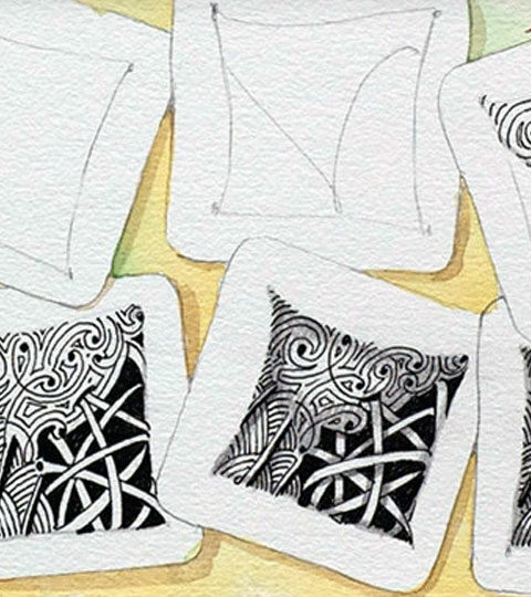 Learn how to create Zentangle Art