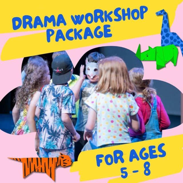 Ages 5 – 8: School Holidays Drama Workshop Package